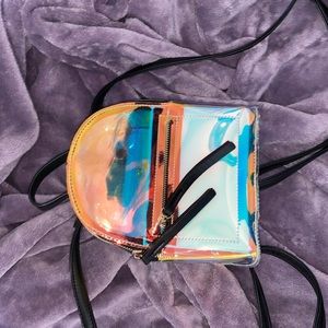 Hologram Backpack purse